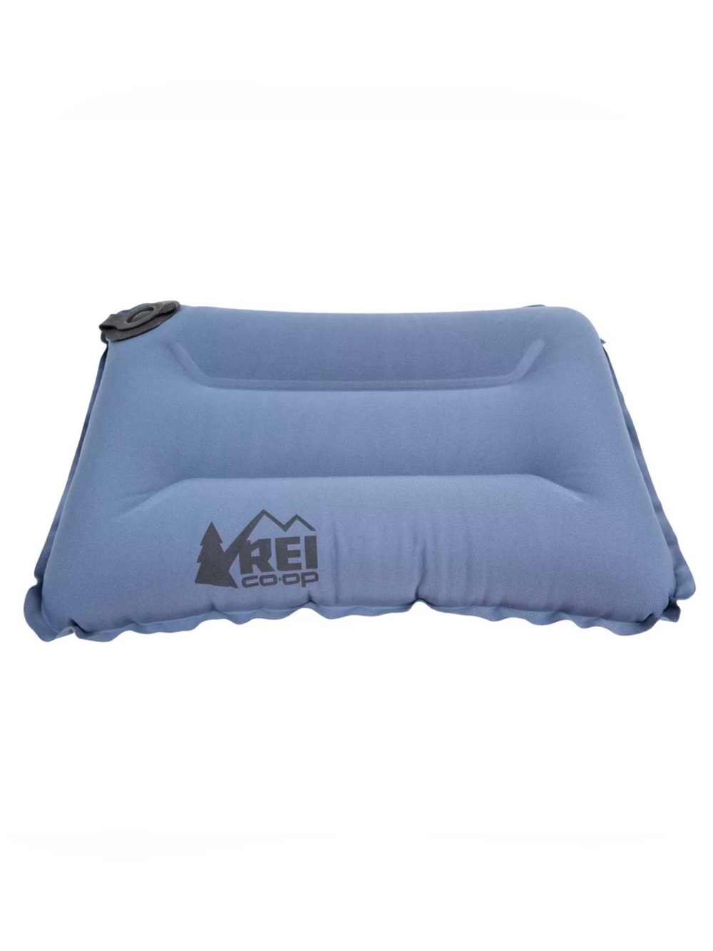 REI Coop Camp Dreamer Blue Inflatable Camping Pillow with Sleeve Size Large